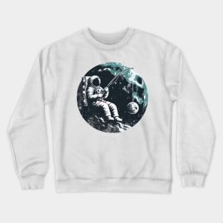 Funny Astronaut Crewneck Sweatshirt